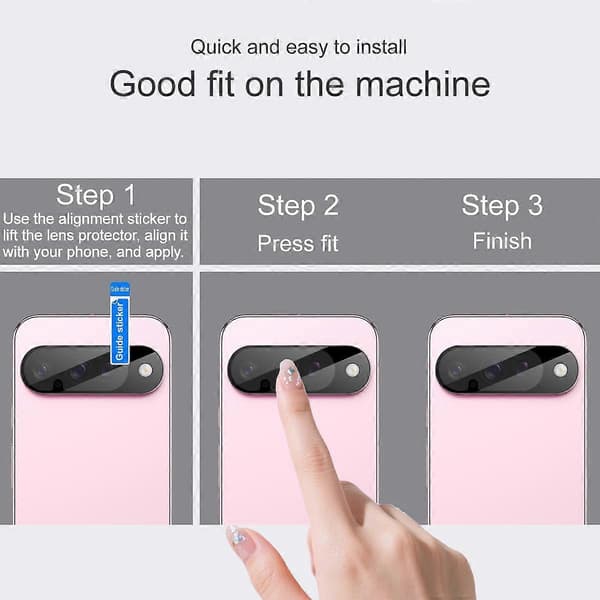 IMAK Bagkamera Linse Glas Film Sort Version Not Specified For Google Pixel 10