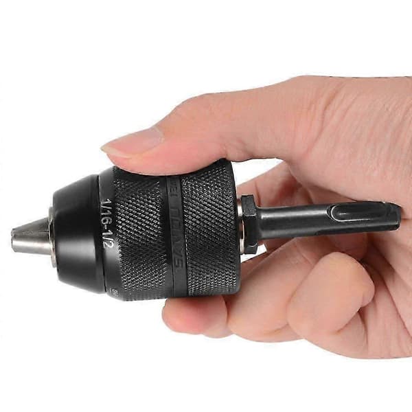 Adapter 2-13mm Snabbkoppling Nyckellös Chuck Professionell Kraftig Chuck 1/2-20UNF Snabbkoppling Nyckellös Borr