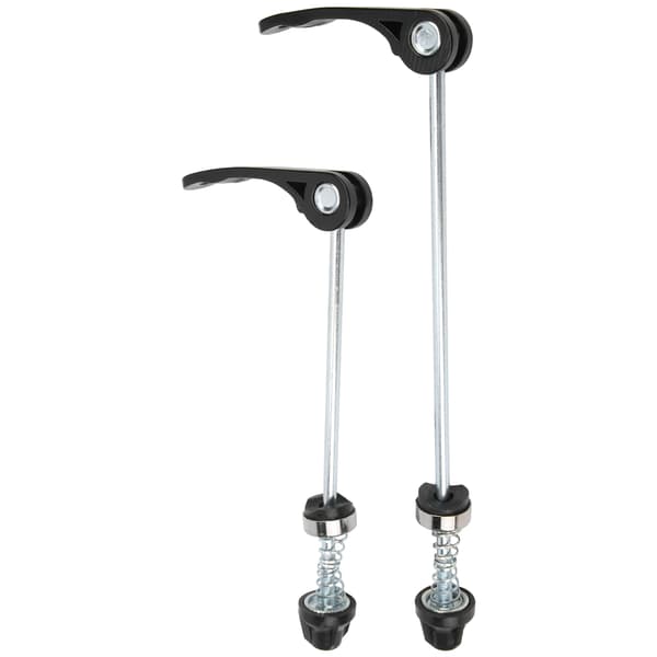 1 par quick release spyd til cykel foran bagpå landevejscykel tilbehør sort