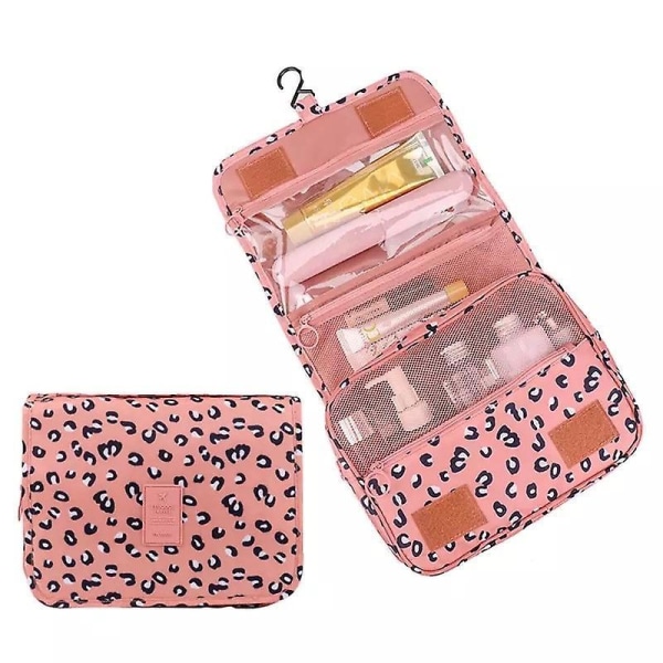 Sminkeveske med høy kapasitet Reisekosmetikkveske Vanntett toalettsaker Oppbevaringsvesker Reisesett Dame Beauty Bag Toalettsaker Organizer Style 4