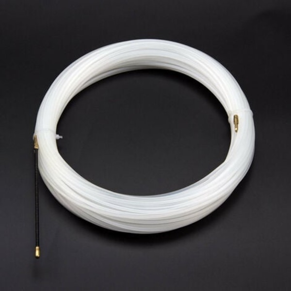 Nylon veggtråd elektriker tråder Nettverkskabelleder Kabeltrekker Rørstanser 3 mm, (15m)