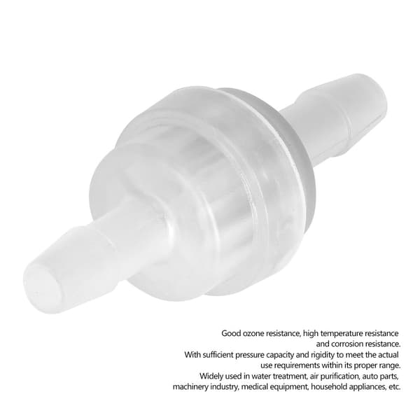 Plastbackventil 5mm Backventil för vattenrening 5-pack
