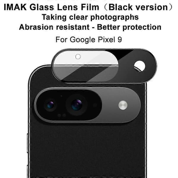 IMAK Bagkamera Linse Glas Film Sort Version Not Specified For Google Pixel 9