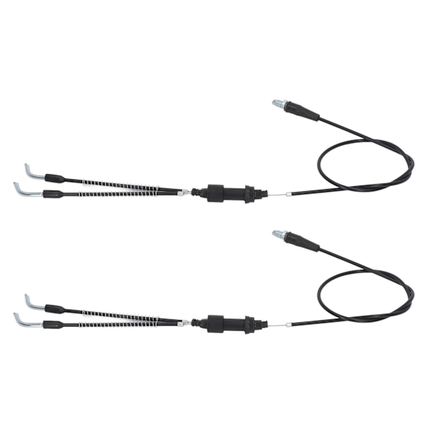 Gaskabel Sort 01 0813 Metal Push Pull Kabel til Banshee 350 YFZ350 1987 til 2006