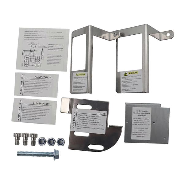 [HT]Interlock Kits 150A-225A Hovedafbryderpanel Hovedafbryder Belastningscentre Kits til Qocgk2C Qo Nem Montering Bilgenerator