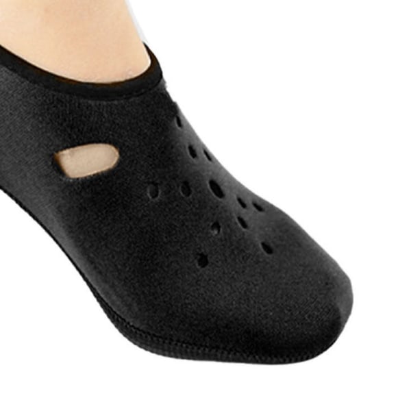 Snorkelsokker Sklisikker grunt vannsokker Sort S (innvendig lengde 22,5 cm)