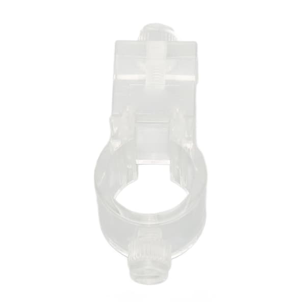 Akvariumsslangklämma Transparent Split Typ Plast Vattenrör Fästklämma för Fisktank M