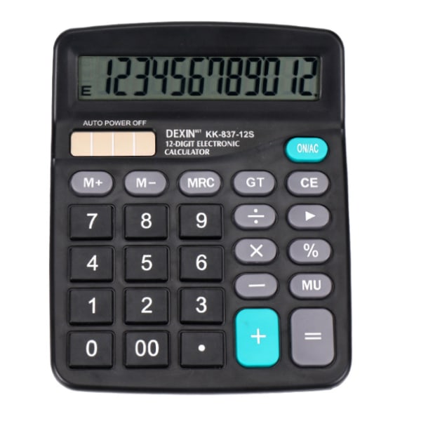 Spesialstudent Solar Computer Financial Accounting Desktop Kalkulator