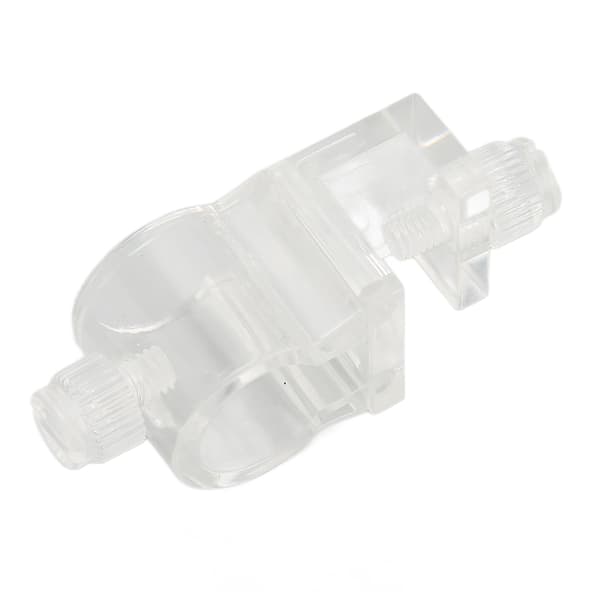 Akvariumsslangklämma Transparent Split Typ Plast Vattenrör Fästklämma för Fisktank S