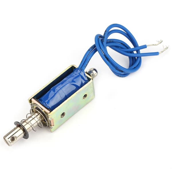 6V 12V 24V DC Elektromagnet 5N Dragkraft 10mm Slaglängd