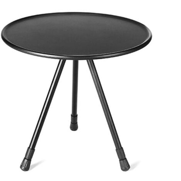 Sammenleggbar aluminiumsbord, sort - svart
