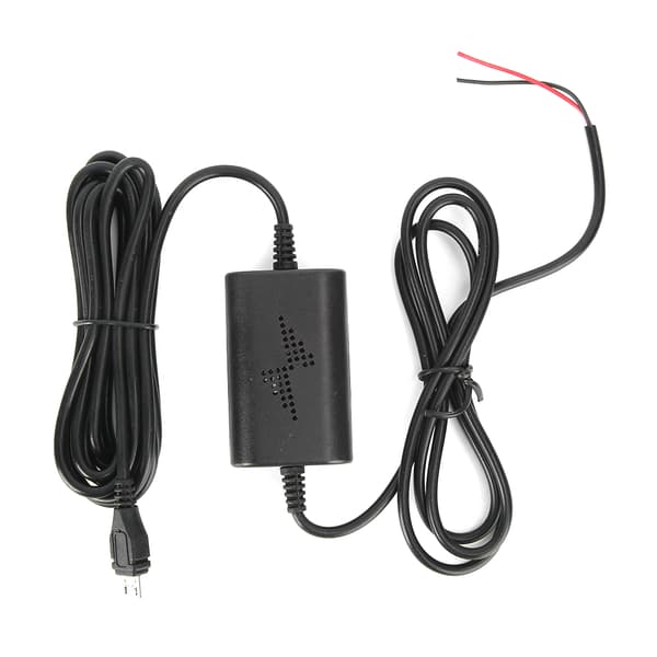 12V 24V til 5V 2.5A Micro USB Step Down-kabel for parkeringsovervåking, kjøreopptaker, lavspenning