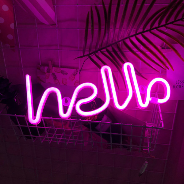led neonlys, forslag dekoration neonlys form foto rekvisitter,