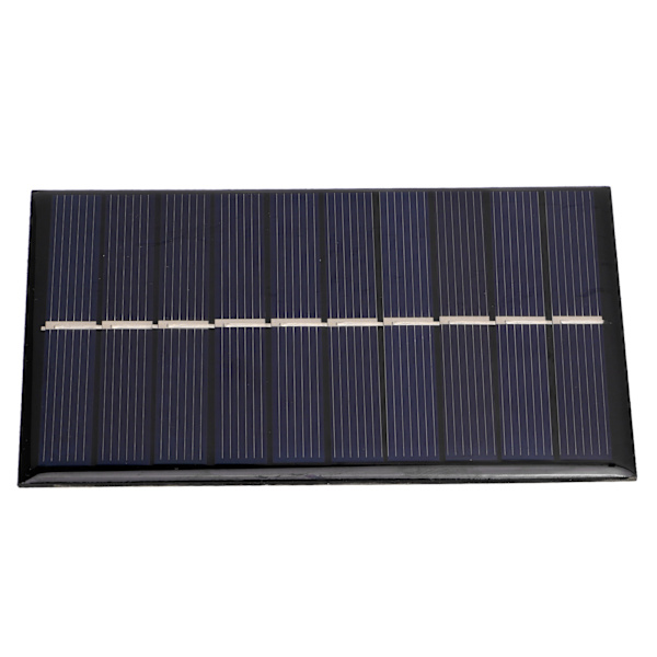 Mini solpanel polykrystal Effektiv DIY solcelle til vandpumpe gadebelysning 1,2W 5V