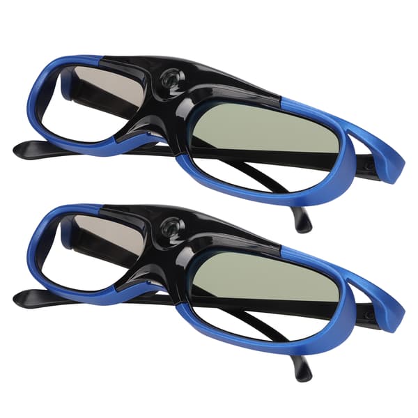 Oppladbare 3D Active Shutter-briller for DLP Link 3D-projektorer