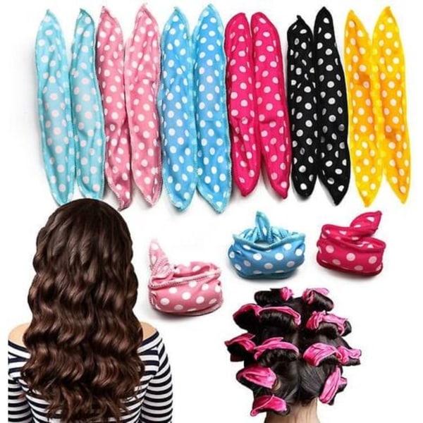 Night Sleep Foam Curler Hair Rollers (30st)，
