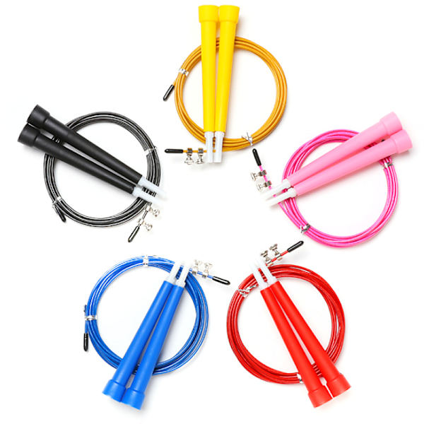 Jumping Rope Boksning Jumping Crossfit Fitness Black