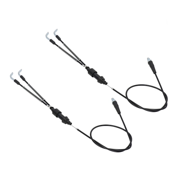 Gaskabel Sort 01 0813 Metal Push Pull Kabel til Banshee 350 YFZ350 1987 til 2006