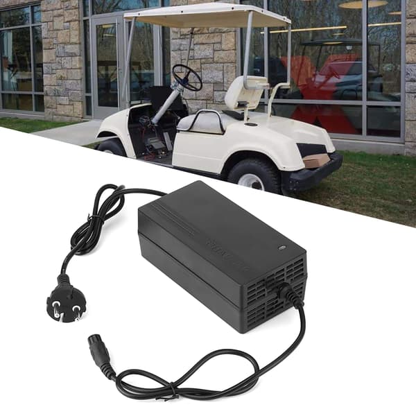 24V 1.8A Batterilader 3-pinners for Elektrisk Scooter ATV EU-plugg 90-230V