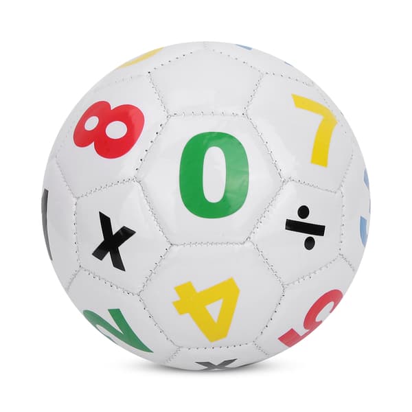 Fotball for barn, størrelse 2, utendørs, hvit