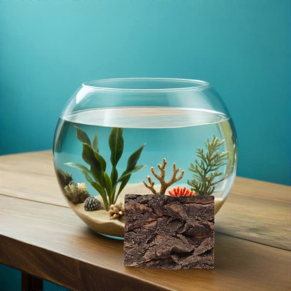 Terraarion tausta matelijoille, sisältää 4 kiipeilytasoa