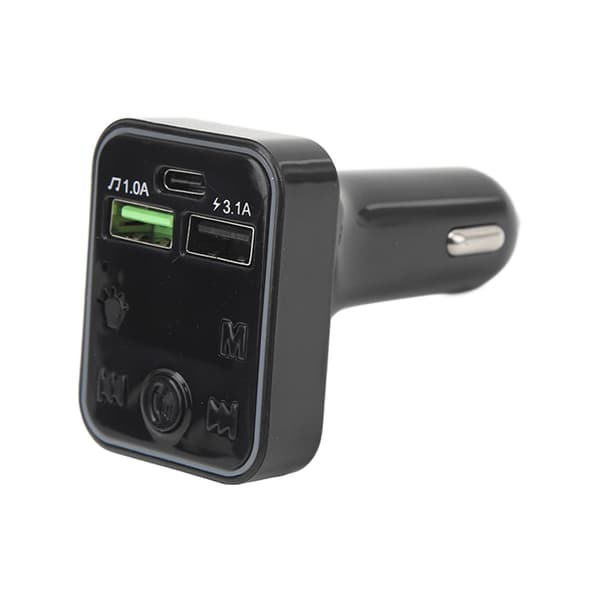 Smart Bluetooth bilspiller med dobbel USB-lading og FM-funksjon