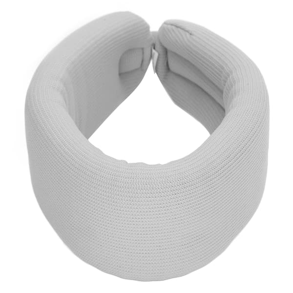 Nackstöd i Grå Nylon med Hög Elastisk Svamp, Hakkurvningsdesign, Nackstödspad för Hem M