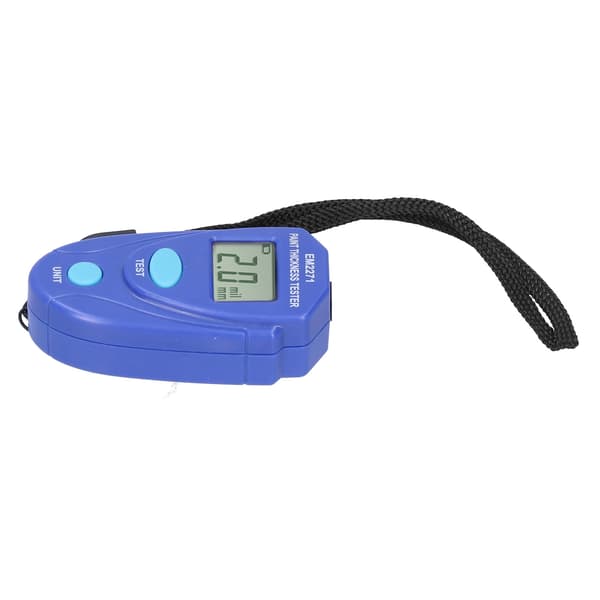 Tykkelsesmåler til billak 0,0 mm til 2,0 mm 0 mil til 80 mil Digital LCD-belægningstester