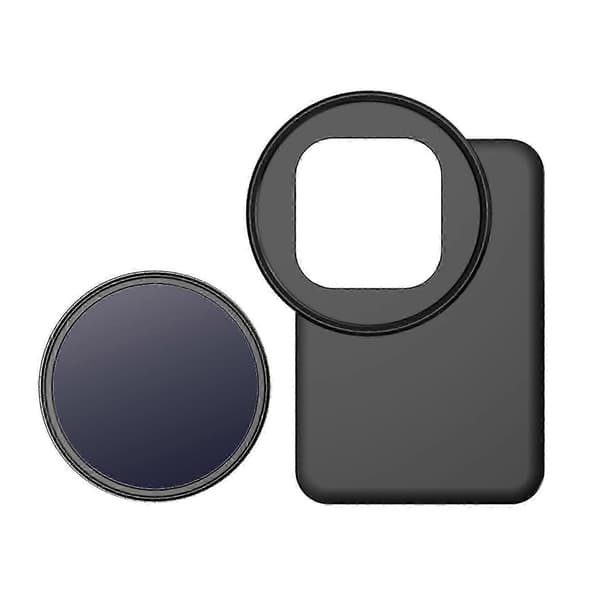 2025 6,1 tommer magnetisk telefonfilterholder til telefonfilter med 67 mm ND2-400 filterudskiftning til iPhone 15 Pro/ iPhone 15/ iPhone 14 Pro/ iPhone