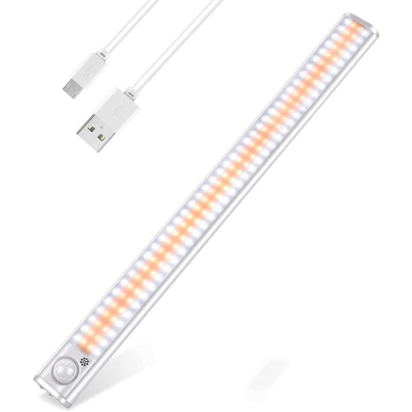 120 lampeperler, smart lys, oppladbart LED-lys, menneskekroppssensorlys, egnet for innendørsbelysning