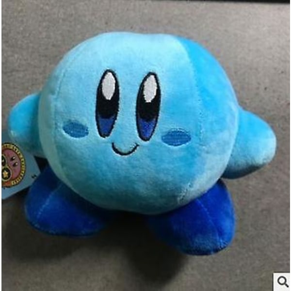 Blå Nintendo-spel Kirby Toy Pose Mjuk Kid Doll Present