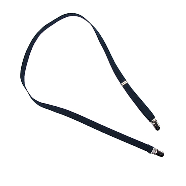 CTM Kids' elastiske 1/2 tomme justerbare vanteclips i ét stykke (2 pakke) Navy one size