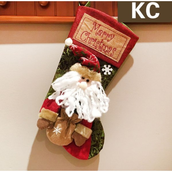 julesokker gavepose julepynt sokker (gamle lædersokker),