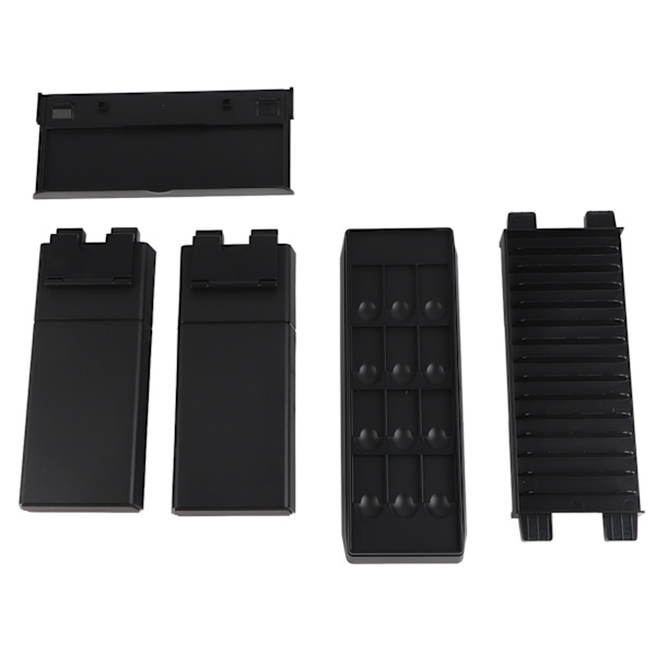 ABS Sort Disk Multifunktionel Disk Rack Spilkort Opbevaringsstander Base Tilbehør til Switch