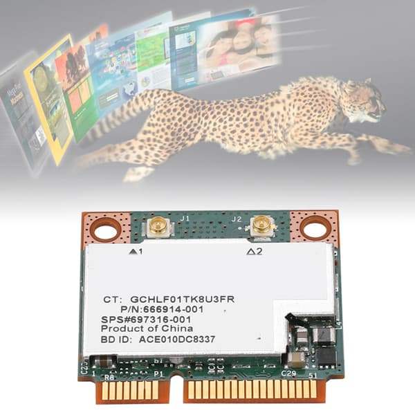 Til HP til Broadcom BCM943228HMB Dual Band 300M Mini PCI-e Trådløst LAN-kort med Bluetooth 4.0