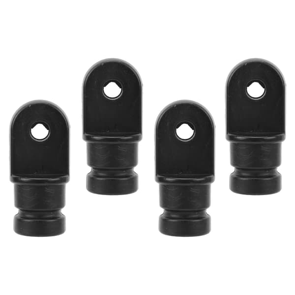 4-pack Bimini Top Snäppfäste Nylon Ögla Ändsnäpp Bimini Top Hårdvaruskydd för Marinbåt 3/4