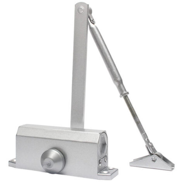 Automatisk hydraulisk dørlukker, justerbar fjederdørlukker, bufferlukket kommerciel og privat brug 60-85 kg Doo