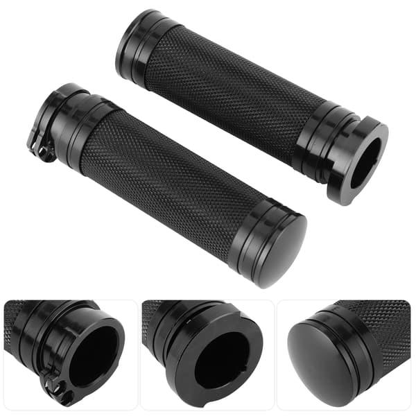 Ergonomiske styrgreb, erstatning for XL883 1200 X48 72 Sort