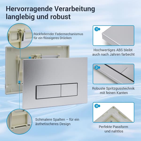 wxsp - Reservedel til toiletbetjeningspanel - med tilbehør[ht]