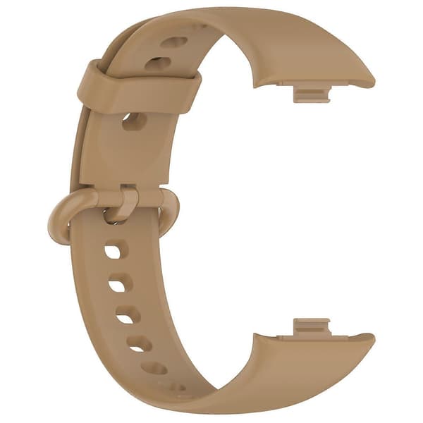 Håndledsrem til Xiaomi Redmi Watch 4 Blød Silikone Smartwatch Armbåndsrem - Kaffe Multicolor Coffee