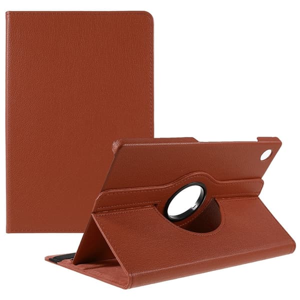 Samsung Galaxy Tab A11+ 360 Litsi-kotelo - Ruskea Brun brown