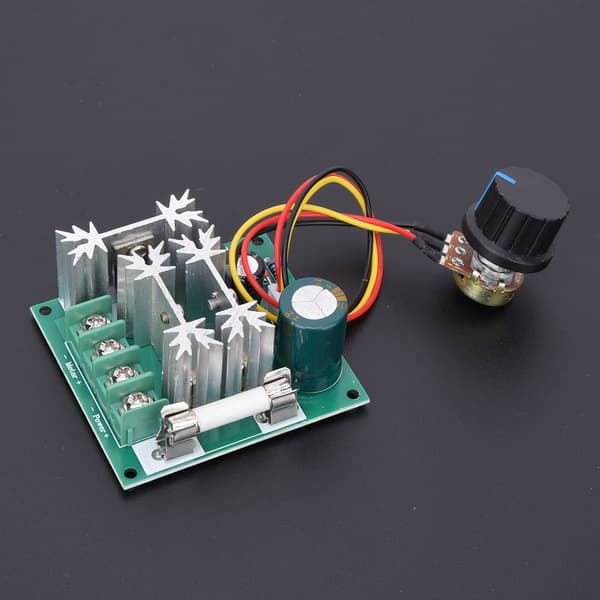 6V til 90V 0.01W til 1000W PWM DC Motorhastighetskontroller med sikring