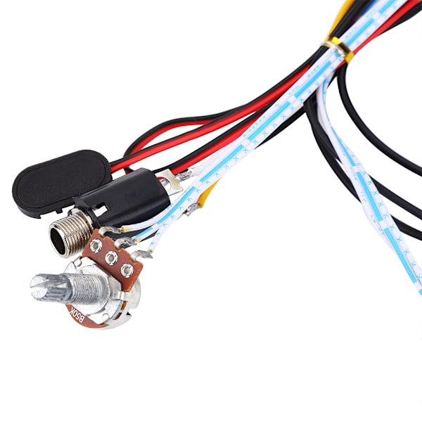 2-bands aktiv EQ Equalizer Förförstärkarkrets Gitarrbas Pickup Tonkontroll med Anslutningar
