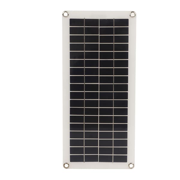 Solpanel 10W Polykristallin Kisel Dubbel USB-utgång Motorcykel Båt Traktor Släpvagn Lastbil Gräsklippare Husbil 30A Controller