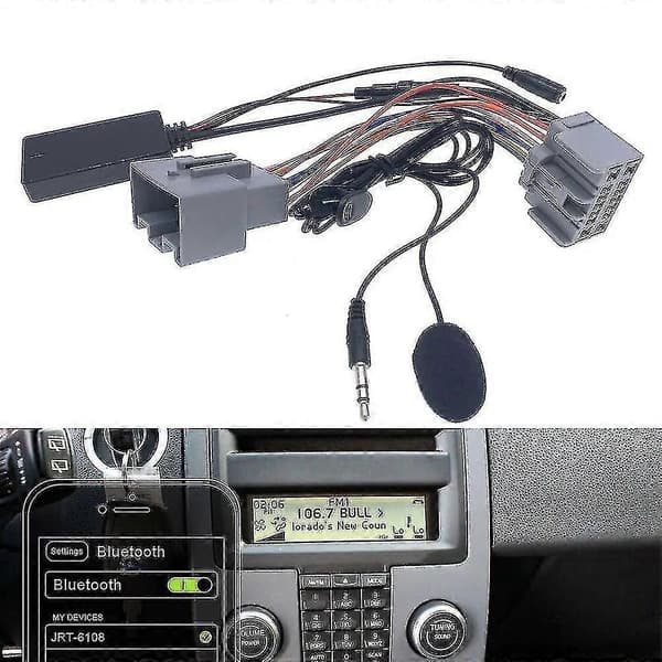 Håndfri bil Bluetooth-modul AUX-adapter til Volvo C30 S40 V40 V50 S60 S70 C70 V70 XC70 S80 XC90 AUTO tilbehør