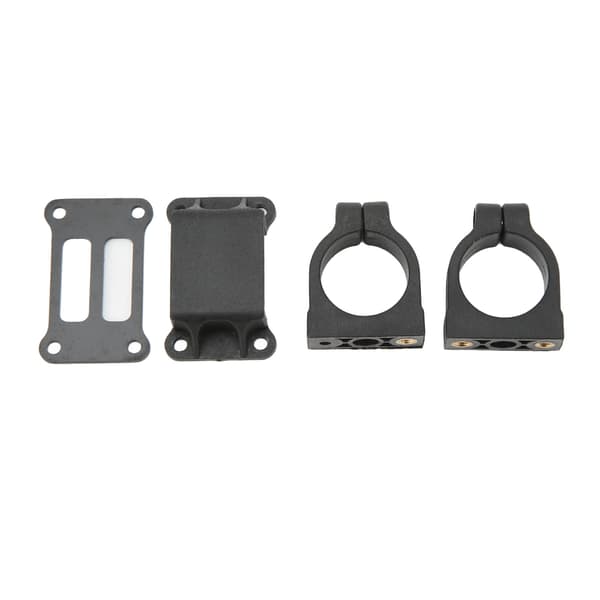 XT90 plugg fast hållare Plast Lättviktsstabil XT90 plugg fast monteringsfäste för 10 mm rör