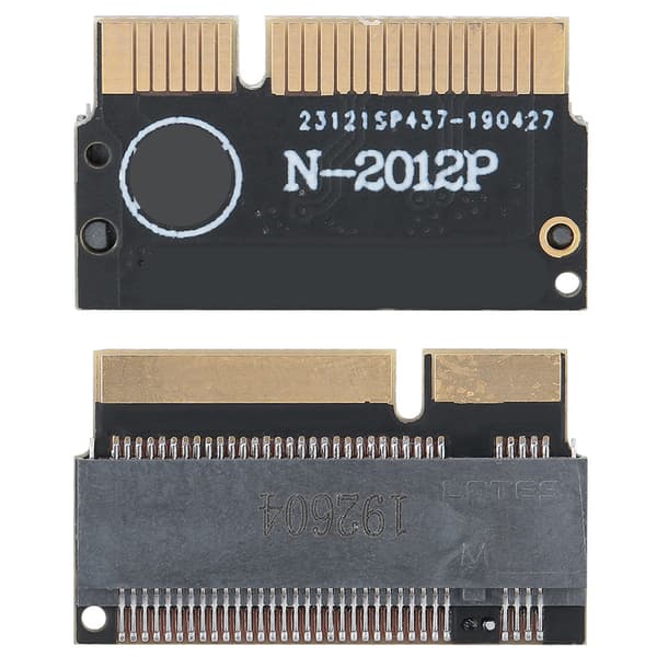 M.2 NGFF SSD till kompatibel med MACBOOK A1425 A1398 2012 PRO Version SSD-adapterkort Riser-kort