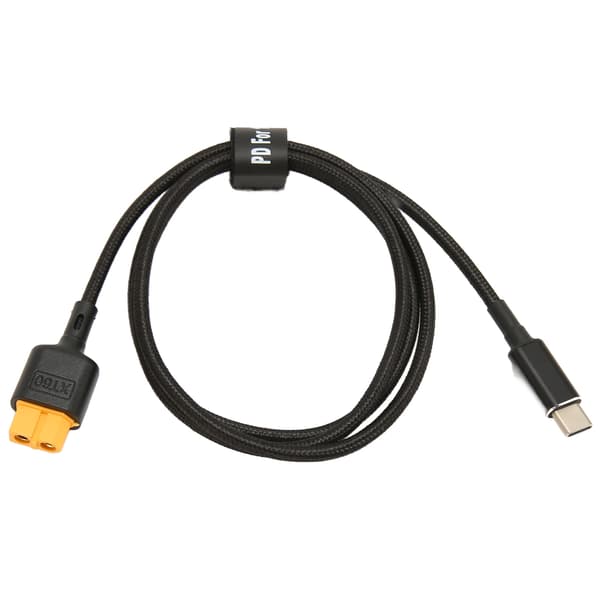 USB C til XT60 100W PD ladekabel 1m til RC-værktøj M7 M6 M6D M8S