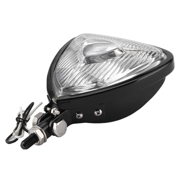 12V Retro Motorcykel Forlygte Høj Lysstyrke Universal Frontlys Tilbehør