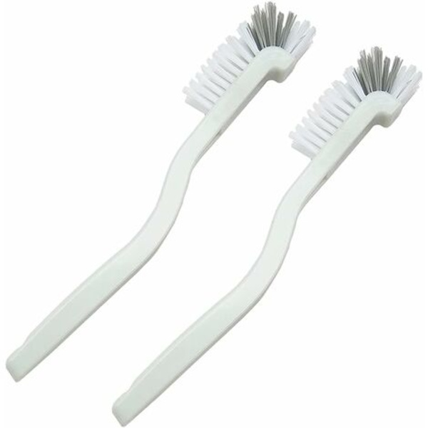 Pack Multipurpose flaskrengöringsborste, flaskborste, kaffekoppsborste, böjd flaskborste med långa handtag, vit, fonepro